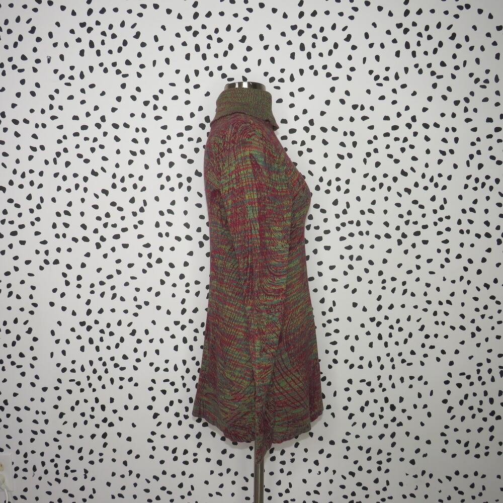 Soft Surrounding Abstract Pattern Long Sleeve Cot… - image 6